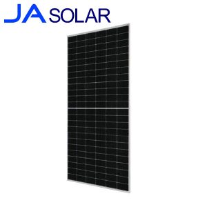 پنل خورشیدی 555 وات مونو کریستال برند JA SOLAR مدل JAM72S30-550/MR