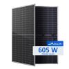 پنل خورشیدی 605 وات مونو کریستال بایفشیال برند JA SOLAR با تکنولوژِی N-TYPE