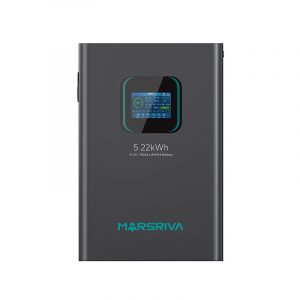 باتری لیتیومی 5.1 کیلووات ساعت 102 آمپر 51.2 ولت مدل MR-LFP48-100-WMD برند MARSRIVA